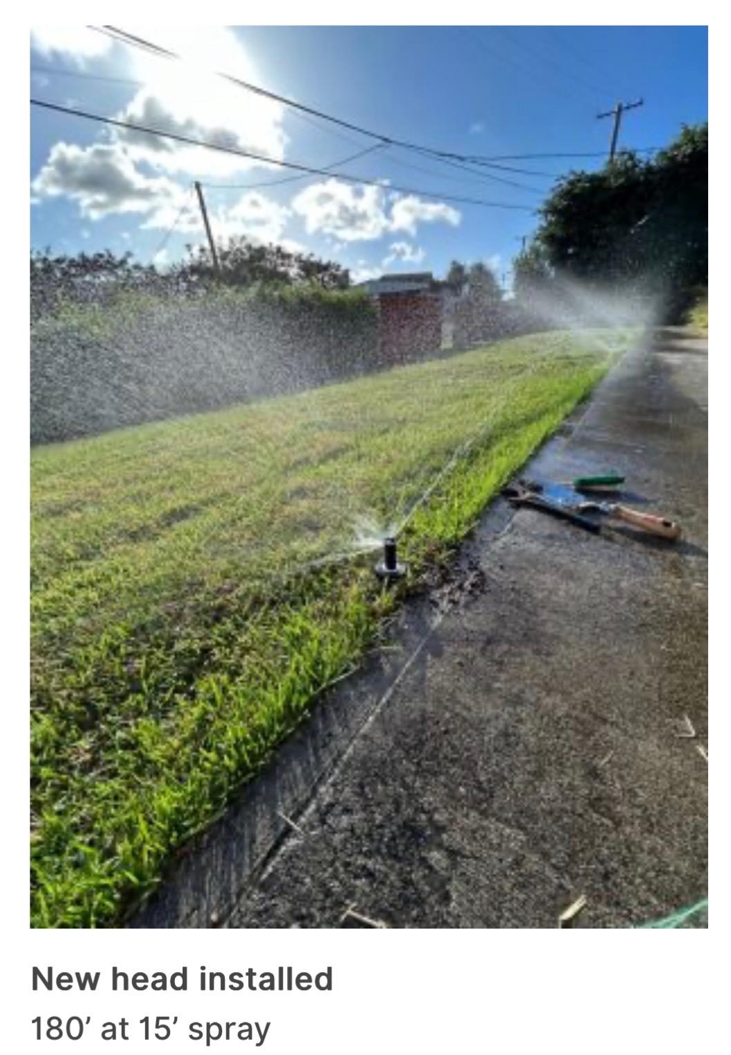Irrigation Installation